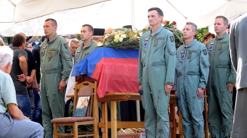 Sahrana pilota Gorana Savića