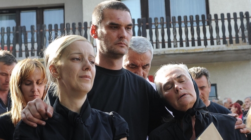 Sahrana pilota Gorana Savića