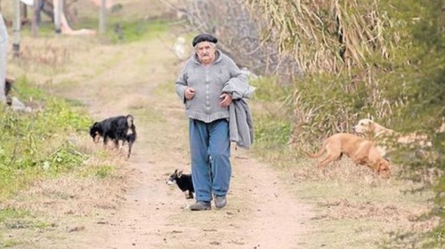 Predsednik Hose Muhika na svom