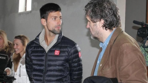 Novak Đoković i Emir Kusturica
