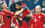 Pizaro je postigao četiri, Roben dva, a Šaćiri, Švajnštajger i Riberi po jedan gol