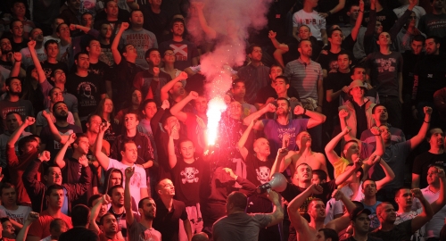 Derbi Zvezda Parizan Navijači Tuča Foto: Aleksandar Dimitrijević
