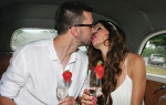 Upravo venčani:  Milena Marić i  Mladen Subašić
