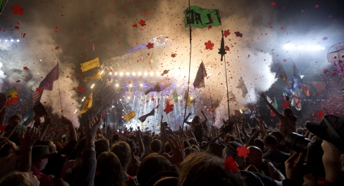Prvi put svirali na Glastonberiju