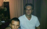 Peđa Božić sa Milomirom Marićem