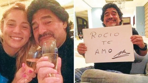 A divili smo mu se  kada je našao mlađu  ribu: Maradona i Rosio