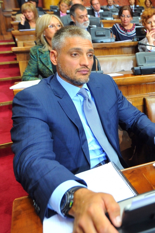 Čedomir Jovanović na današnjoj sednici