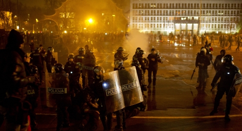 Neredi u Ljubljani / Foto: Reuters | Foto: 