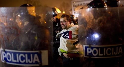 Neredi u Ljubljani / Foto: Reuters | Foto: 