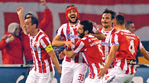 Poste već šest  godina: Fudbaleri  Crvene zvezde