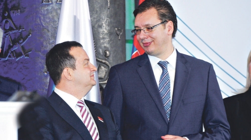 Spoljna politika i  državni sekretari prostor  za pregovore o budućoj  vladi: Ivica Dačić i  Aleksandar Vučić