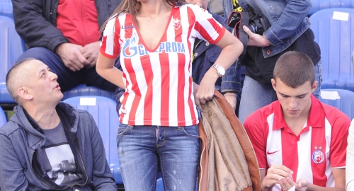 Ceca na utakmici | Foto: 