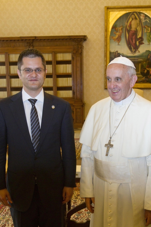 Jeremić je posetio Vatikan
