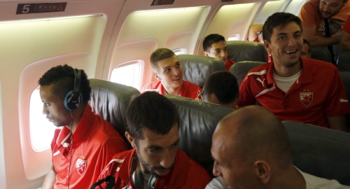 Pogledajte igrače Crvene Zvezde u Odesi | Foto: 