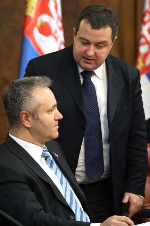 Ivica Dačić i Mlađan Dinkić