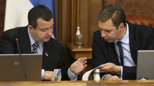 Ivica Dačić i Aleksandar Vučić