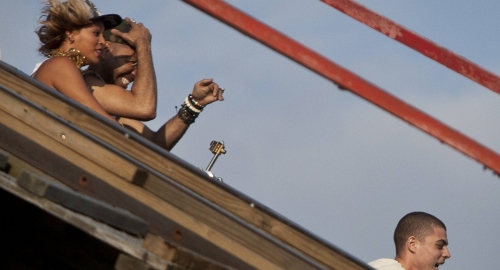 Bijonse snimala spot u zabavnom parku / Foto: Reuters | Foto: 