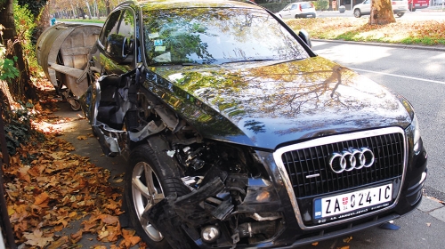 Vuksanovićeva tvrdi  da je vlasnik „audija“,  u televiziji priznaju  da je auto njihov